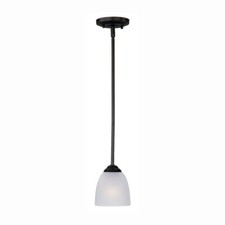 Maxim Lighting Stefan 1 Light Mini Pendant, Black - 92061FTBK