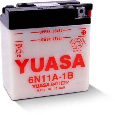 Yuasa Conventional 6N11A-1B 6 Volt Battery For Harley SS Sprint 350 1968-24