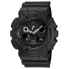 New Casio G-Shock Black OPS GA100-1A1 Analog-Digital X Large Men's Watch