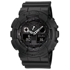 New Casio G-Shock Black OPS GA100-1A1 Analog-Digital X Large Men's Watch