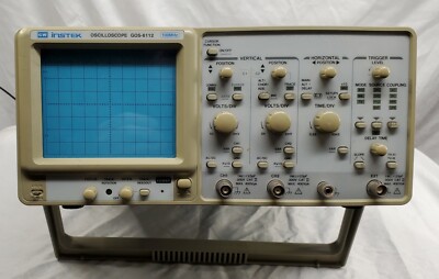 (1) Instek - GOS - 6112 - 100 Mhz. Oscilloscope - Fires Up - UN-Tested  - READ