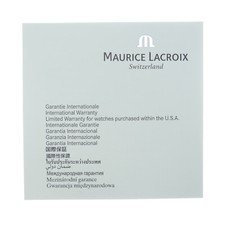 MAURICE LACROIX INT'L LIMITED WARRANTY FOR WATCHES PURCHASED WITHIN THE U.S.A.