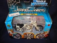 Muscle Machines West Coast Choppers Jesse James Cherry Cfl 1:18 Scale Die Cas... on sale Muscle Machines West Coast Choppers Jesse James Cherry Cfl 1:18 Scale Die Cas... on sale