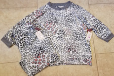 Secret Treasures Women 2pc Lounge Sleep Set Top  Pants Animal Print M 8-10 NEW
