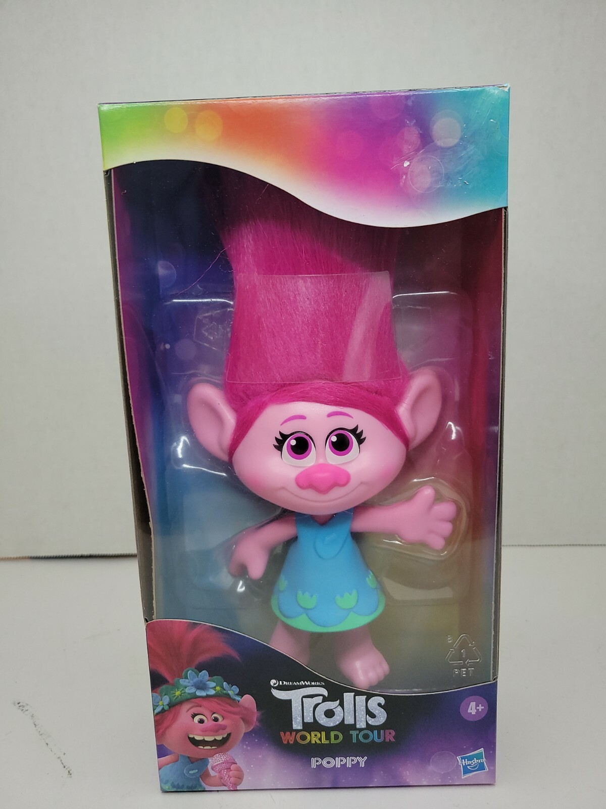 Dreamworks Trolls World Tour 2020 Movie Poppy 9 Inch Doll Pink Hair Figure 