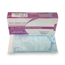 Self Sterilization Pouches Autoclave, Sterilizer Bags Dental, Tattoo Nail