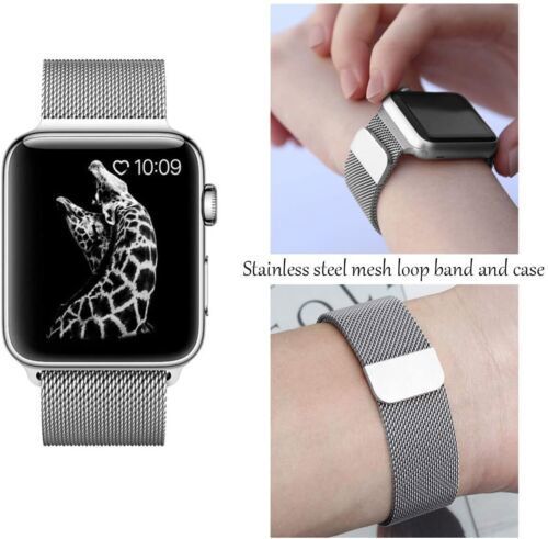 Magnetic Metal Watch Band Strap+Case For Apple Watch 8 7 6 SE 5 4 3 2 41 45 49mm - Picture 10 of 26