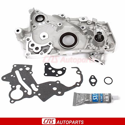 Oil Pump Fits 89-92 Mitsubishi Eclipse Galant Eagle Plymouth TURBO 4G63T 4G63 2L