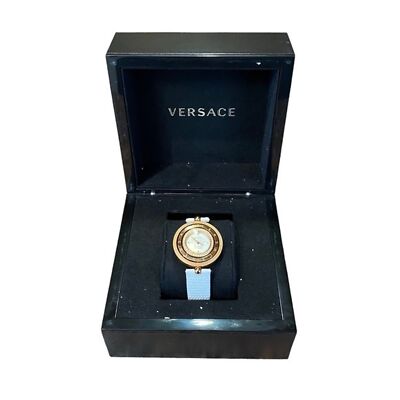 VERSACE EON Two Rings Mother of Pearl Diamond Watch  display picture 1