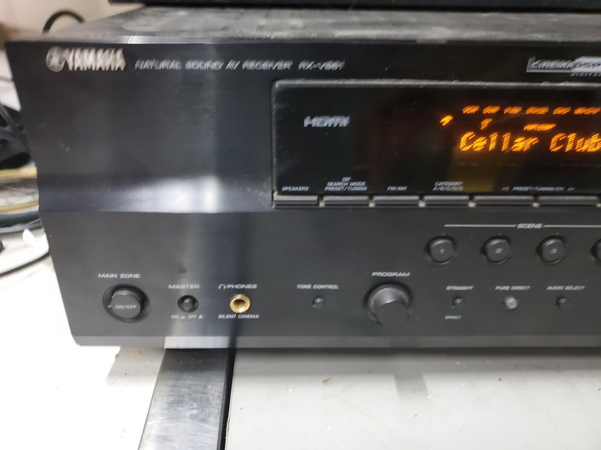 Yamaha RX-V661 7.1 Channel HDMI Home Theater Receiver, Watch