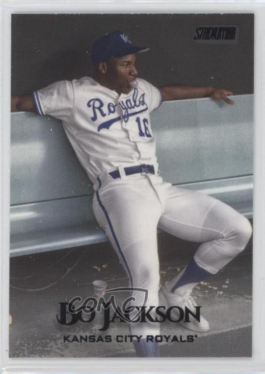 2019 Topps Stadium Club Black Foil Bo Jackson #178 11ci