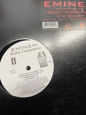Eminem - Guilty Conscious PROMO  - $4.99 Warehouse BINS - READ DESCRIPTION