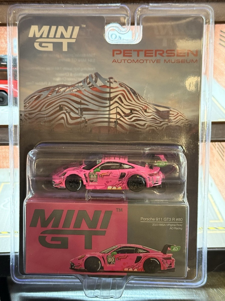 Petersen Museum Exclusive Mini GT #872 ROXY Porsche 911 GT3 R #80