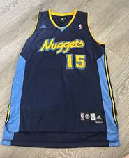 adidas Carmelo Anthony #15 Denver Nuggets NBA Swingman Jersey Blue Men's M
