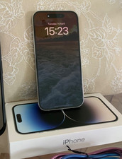 *** Apple Iphone 14 Pro 128gb. Silver Boxed. Amazing Condition***