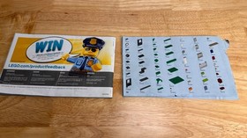 LEGO CITY: Bus Station (60154) 90% complete with instructions