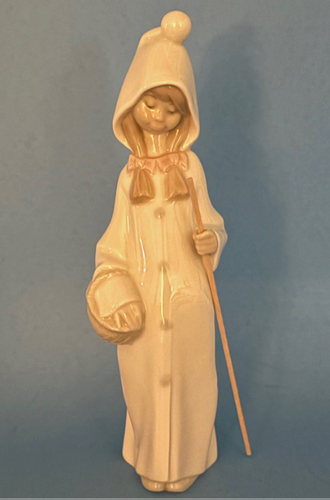 Lladro 4678 "Girl with Basket" Shepherdess, Children's Nativity - MWOB, RV$170 - Picture 1 of 15
