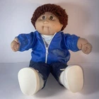 1978 1982 Cabbage Patch Doll Brown Hair Brown Eyes W/ CP Outfit