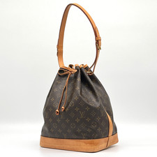 LOUIS VUITTON Noe Monogram Drawstring Shoulder Bag M42224 Authentic Japan