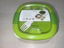 Salad Container Lunch Bowl Stackable Large 54oz Bentgo GREEN 4-Compartment New
