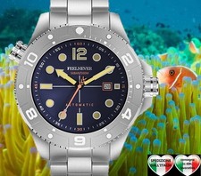 Orologio Da Immersione Uomo In Nylon – Quadrante 4 Cm, Movimento Al Quarzo, Cinturino In Acciaio, Colori Nero/marrone/verde - 4
