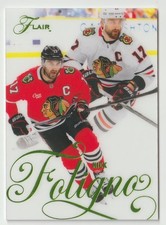 2025-26 UPPER DECK FLAIR FORECHECK NICK FOLIGNO 056/349 CHICAGO BLACKHAWKS #26
