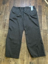 New Worthington Womens 20 Modern Fit Straight Leg Pants Trouser Gray