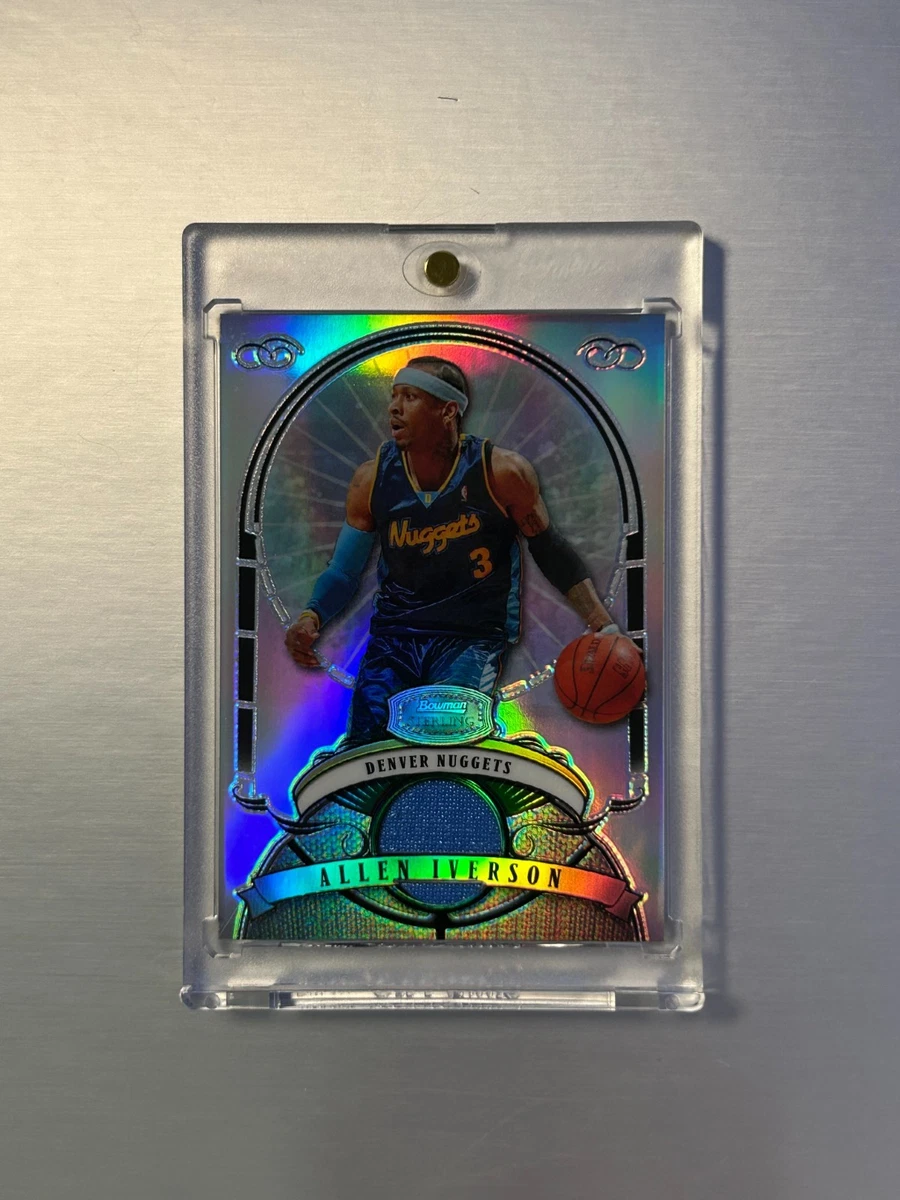 その他 ALLEN IVERSON Bowman Chrome REFRACTOR Bowman Allen Iverson Basketball Sports Trading Cards & Accessories