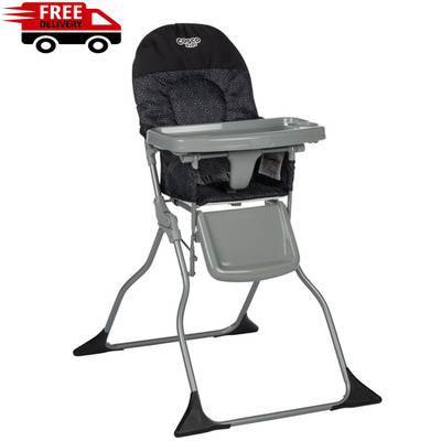 Cosco Kids Simple Fold High Chair, Black