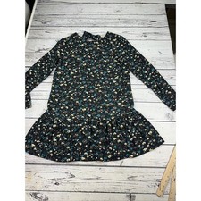 Philosophy Dresses Women's Floral Print Long Sleeve Drop Waist Dress Size M