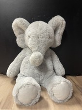 2020 Pottery Barn Kids Gray Elephant Soft Plush Stuffed Animal 13" PBK