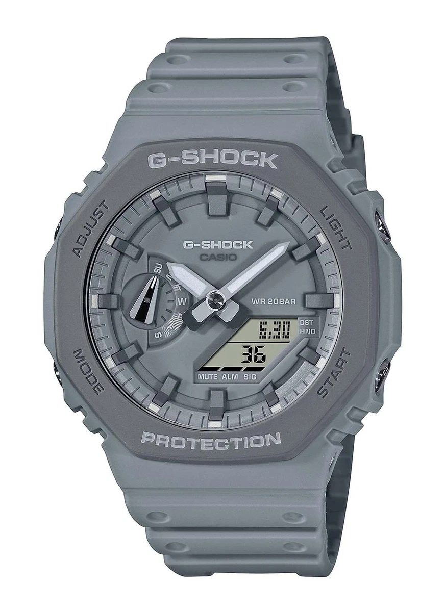 Casio G-Shock GA-2110ET-8AER Reloj Hombre AnaDigi Análogo Digital Gris Ø44mm
