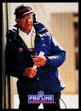 Dan Reeves, 1991 Pro Line Portraits, #209, Denver Broncos,