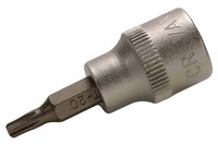 "Bgs BIT-EINSATZ, Innenvierkant 10 Mm (3/8\"), T-PROFIL (FÜR Torx) Mit Bohrung T20"
