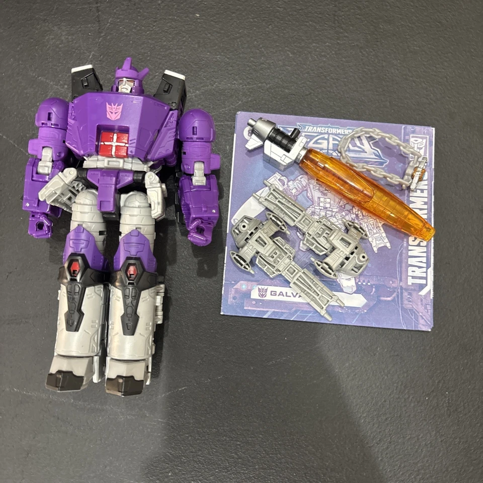 PREOWNED TRANSFORMERS LEGACY GALVATRON ACTION FIGURE BAC - Image 3 of 4