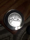 1959 Canada Silver Dollar Uncirculated Voyager Canoe With 2 Native American