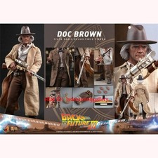 Hot Toys MMS617 Back to the Future 3 Dr. Brown 1/6 Limited Edition Action Figure