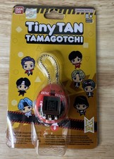 NEW Bandai Tamagotchi TINY TAN BTS Digital Virtual Pet RED TinyTAN keychain