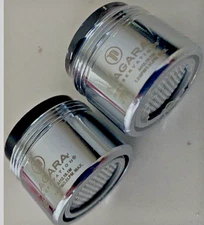 2PC  Niagara Conservation 1.0 GPM 3.8 LPM Chrome A112.18.1M Faucet Aerator