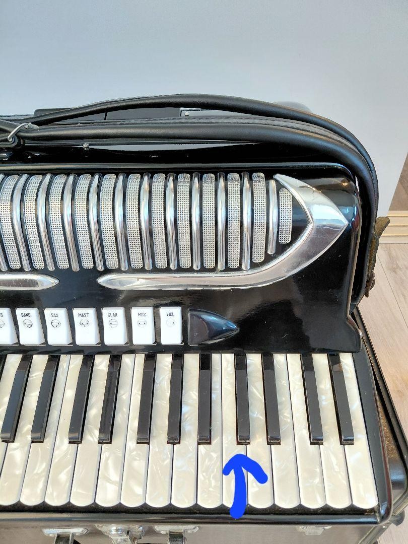 TOMBO GUERRINI 41 keys 120 bass accordion | eBay