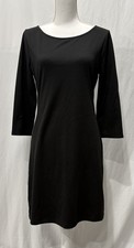 OLD NAVY Women’s 3/4 Sleeve Short Dress Black Size Medium