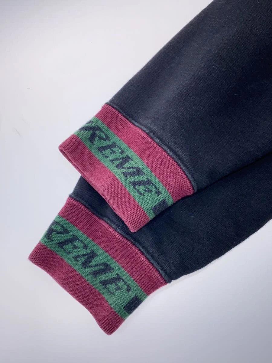 Felpa Supreme con cappuccio 18AW M cotone nero usata