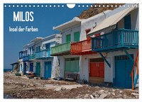 "Calendar 2027 · US Version · Milos, Island Of Colors (Wall Calendar 2027 12\" × 8"