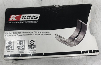 King Engine Bearings (CR4512SI) King Honda D17A1/2 (Size STD) Rod Bearing Set