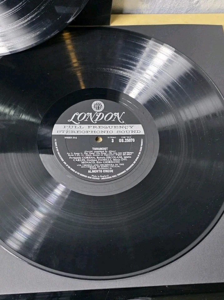 Vintage Vinyl Records Of Classic Opera Plays Lot Of 3 Set Of 3 Each - Image 4 of 4