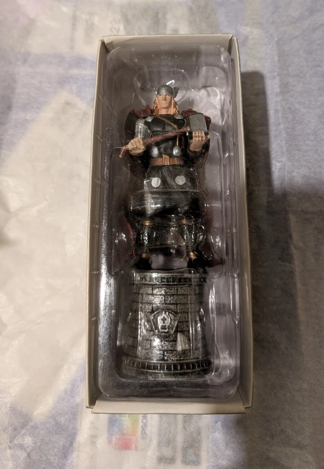 Eaglemoss Marvel Chess Figure Lot x6 Luke Cage Thor Kang Venom Auth - Image 2 of 4