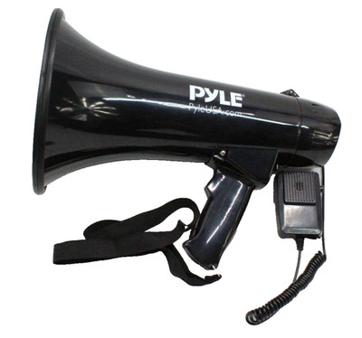 Pyle Megaphon mit Sirene Signalhorn   Siren Megaphone   Signalhorn Megafon  