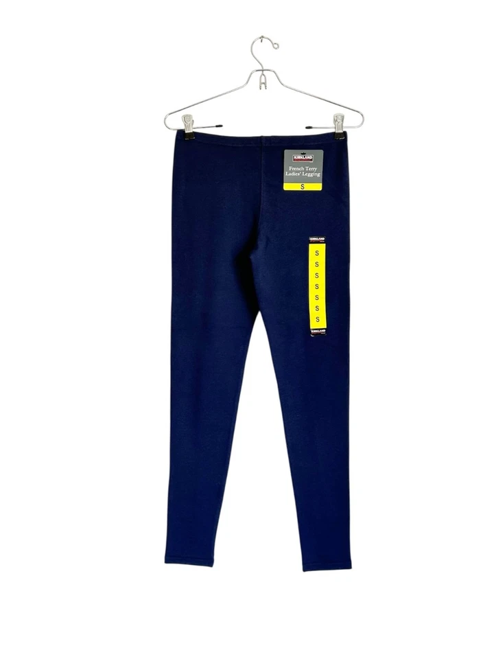 Женские леггинсы Kirkland Signature French Terry темно-синие - размер S - новые - Изображение 3 из 4