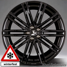 20 Zoll UX12 Alufelgen 9,5x20 5x130 ET50 schwarz glänzend für VW Touareg