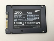 Samsung 840 EVO 750GB MZ-7TE750 MZ7TE750HMGS 2.5" SATA SSD Tested & Wiped